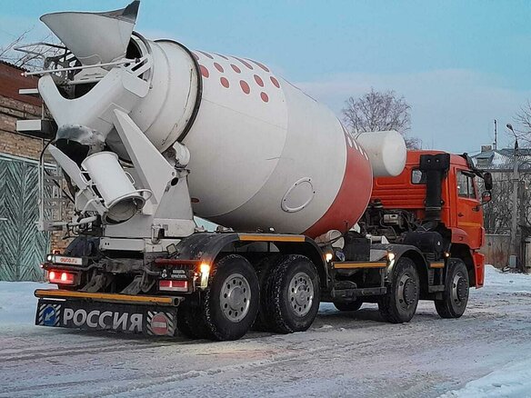 2021 КамАЗ Автобетоносмеситель, оранжевый, 3900000 рублей - вид 4
