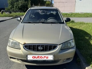 2005 Hyundai Accent ТагАЗ II, бежевый, 250000 рублей, вид 1