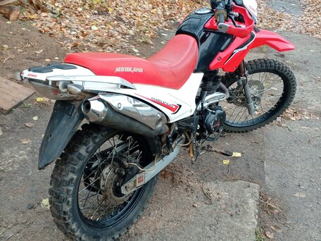 2018 Motoland XR250 Enduro, красный, 65000 рублей, вид 3