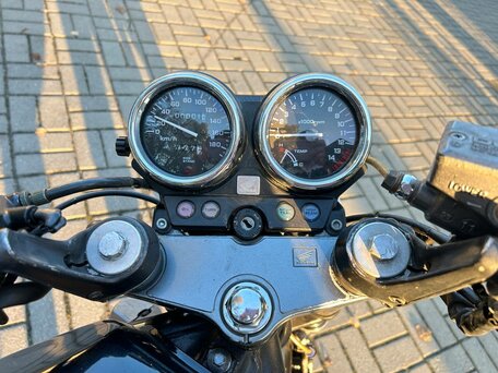 1991 Honda CB 400F, чёрный, 210000 рублей, вид 1