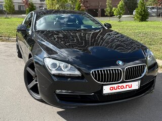 2013 BMW 6 серии Gran Coupe 640i III (F06/F13/F12), чёрный, 2400000 рублей, вид 2