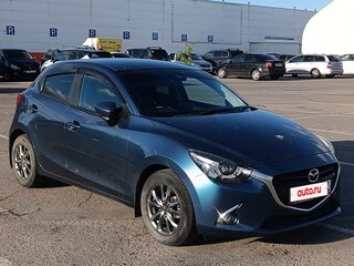 2019 Mazda Demio IV (DJ), синий, 1150000 рублей, вид 3