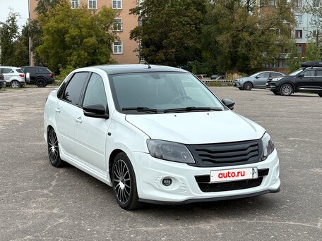 2016 Lada (ВАЗ) Granta Sport I, белый, 750000 рублей, вид 2