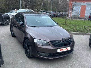 2013 Skoda Octavia III (A7), коричневый, 1125000 рублей, вид 4