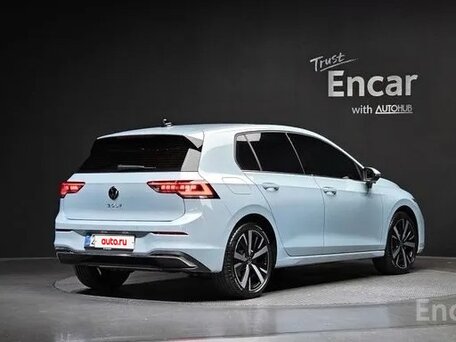 2023 Volkswagen Golf VIII, голубой, 2800000 рублей, вид 3