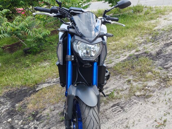 2016 Yamaha MT-09 (FZ-09), синий, 760000 рублей - вид 5