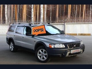 2004 Volvo XC70 I Рестайлинг, серебристый, 330000 рублей, вид 2