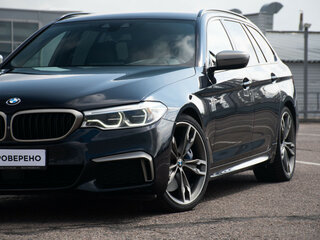2018 BMW 5 серии M550d xDrive VII (G30/G31/G38), чёрный, 3959000 рублей, вид 2