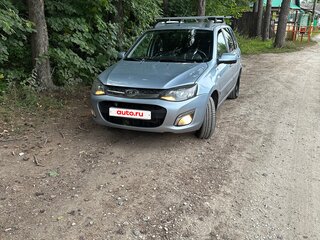 2014 Lada (ВАЗ) Kalina II, серебристый, 440000 рублей, вид 3