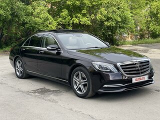 2018 Mercedes-Benz S-Класс 450 VI (W222, C217) Рестайлинг, чёрный, 5050000 рублей, вид 3