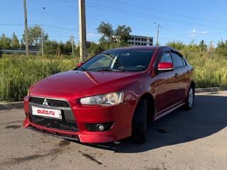 2008 Mitsubishi Lancer X, красный, 745000 рублей, вид 2
