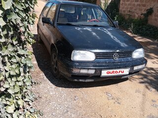 1997 Volkswagen Golf III, чёрный, 160000 рублей, вид 2