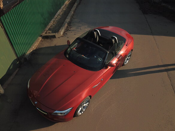 2013 BMW Z4 20i II (E89) Рестайлинг, оранжевый - вид 13