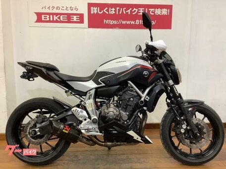 2017 Yamaha MT-07 (FZ-07), серый, 630000 рублей, вид 2