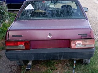 1998 Lada (ВАЗ) 21099, фиолетовый, 150000 рублей, вид 3