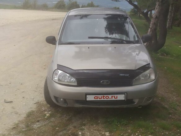 2009 Lada (ВАЗ) Kalina I, бежевый, 310000 рублей - вид 1