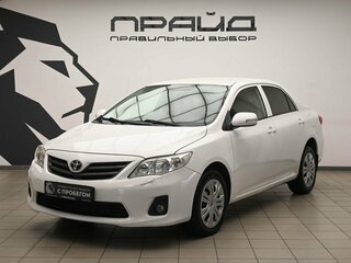 2010 Toyota Corolla X (E140, E150) Рестайлинг, белый, 999000 рублей, вид 1