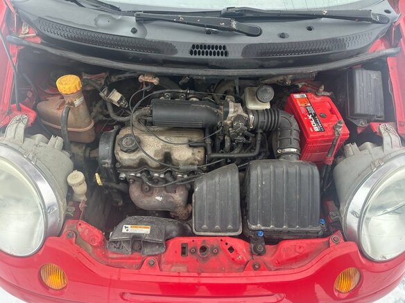 2007 Daewoo Matiz I Рестайлинг, красный, 170000 рублей - вид 7