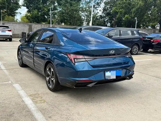 2021 Hyundai Elantra VII (CN7), синий, 1128208 рублей, вид 4