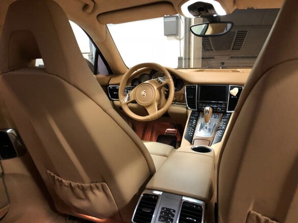 2009 Porsche Panamera Turbo I, коричневый - вид 5