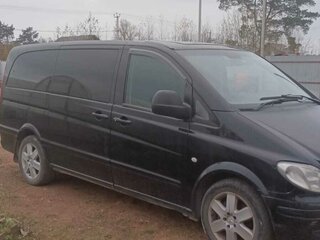 2007 Mercedes-Benz Vito 115 CDI L2 II (W639), чёрный, 1900000 рублей, вид 2