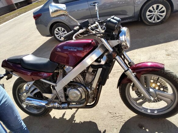 1999 Honda Bros, пурпурный, 438000 рублей - вид 16