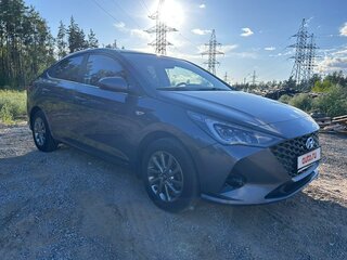 2022 Hyundai Solaris II Рестайлинг, серый, 2150000 рублей, вид 3