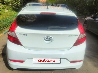 2014 Hyundai Solaris I Рестайлинг, белый, 1050000 рублей, вид 4