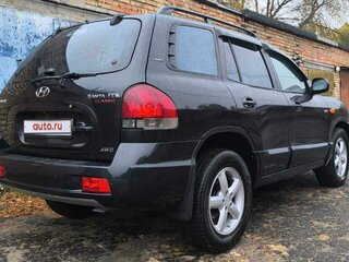 2008 Hyundai Santa Fe Classic Classic, чёрный, 1100000 рублей, вид 5