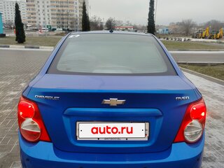 2013 Chevrolet Aveo II, синий, 600000 рублей, вид 4