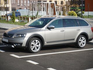 2014 Skoda Octavia Scout III (A7), бежевый, 1930000 рублей, вид 4