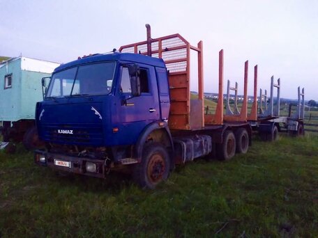2004 КамАЗ 53215, синий, 1500000 рублей, вид 2