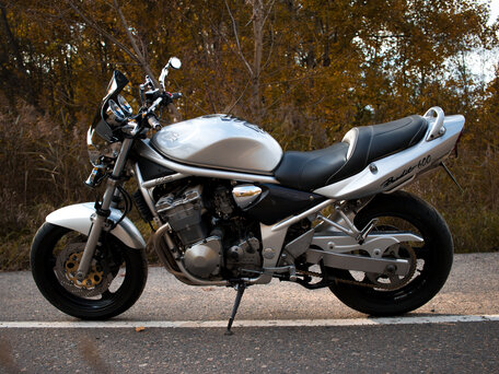 2004 Suzuki Bandit GSF 600, серебристый, 278614 рублей, вид 3