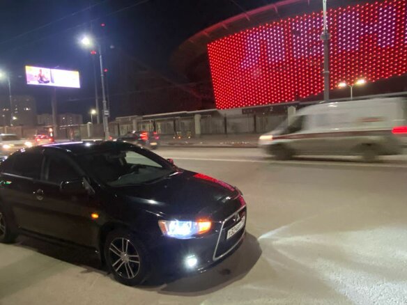 2011 Mitsubishi Lancer X Рестайлинг, чёрный, 870000 рублей - вид 7
