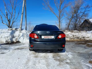 2008 Toyota Corolla X (E140, E150), чёрный, 865000 рублей, вид 1