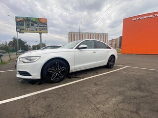 2014 Audi A6 IV (C7), белый, 1800000 рублей, вид 3