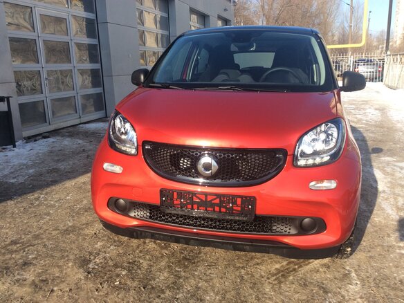 2017 Smart Forfour II, красный - вид 1