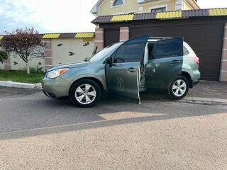 2013 Subaru Forester IV, зелёный, 1380000 рублей, вид 4