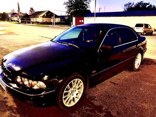 1998 BMW 5 серии 520i IV (E39), чёрный, 800000 рублей, вид 2