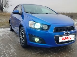 2013 Chevrolet Aveo II, синий, 600000 рублей, вид 3