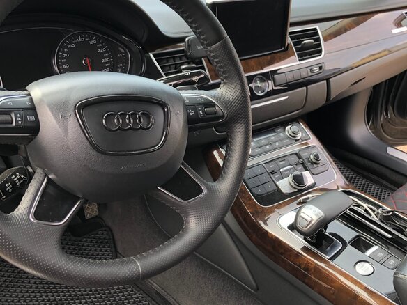 2013 Audi A8 III (D4) Рестайлинг, чёрный, 1450000 рублей - вид 13