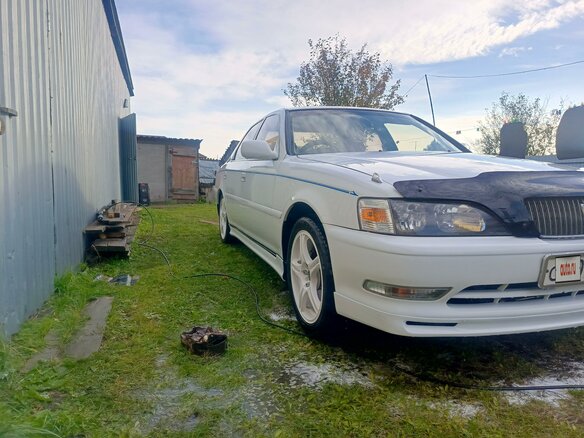 1997 Toyota Cresta V (X100), белый, 700000 рублей - вид 5