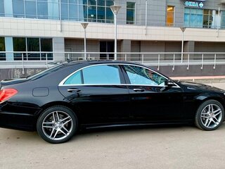 2015 Mercedes-Benz S-Класс 500 Long VI (W222, C217), чёрный, 4500000 рублей, вид 4