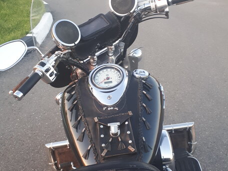 2003 Yamaha XVS1100, чёрный, 396814 рублей, вид 3