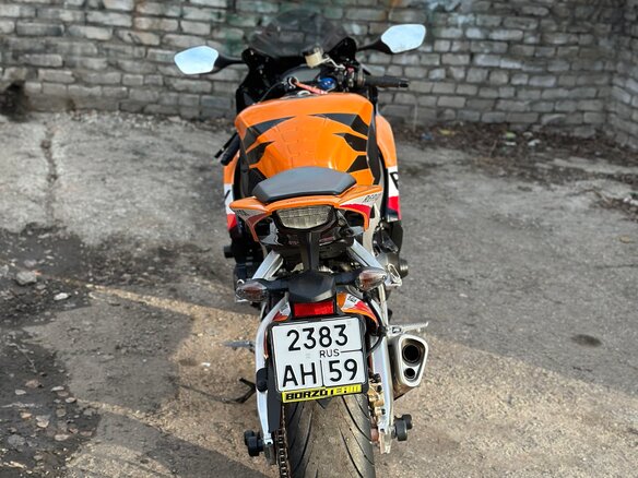 2013 Honda CBR 1000 RR/RA Fireblade, оранжевый, 950000 рублей - вид 8