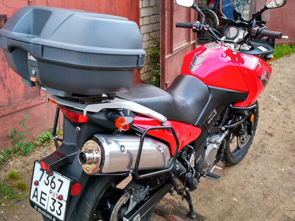 2004 Suzuki V-Strom DL 650, красный - вид 2