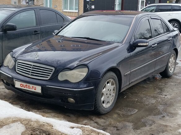 2001 Mercedes-Benz C-Класс 180 II (W203), синий, 330000 рублей - вид 28