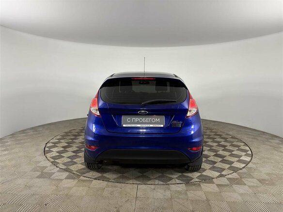 2015 Ford Fiesta Mk6 Рестайлинг, синий, 669000 рублей - вид 5