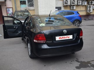 2015 Volkswagen Polo V, чёрный, 760000 рублей, вид 4