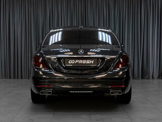 2016 Mercedes-Benz S-Класс 500 Long VI (W222, C217), чёрный, 4339000 рублей, вид 4